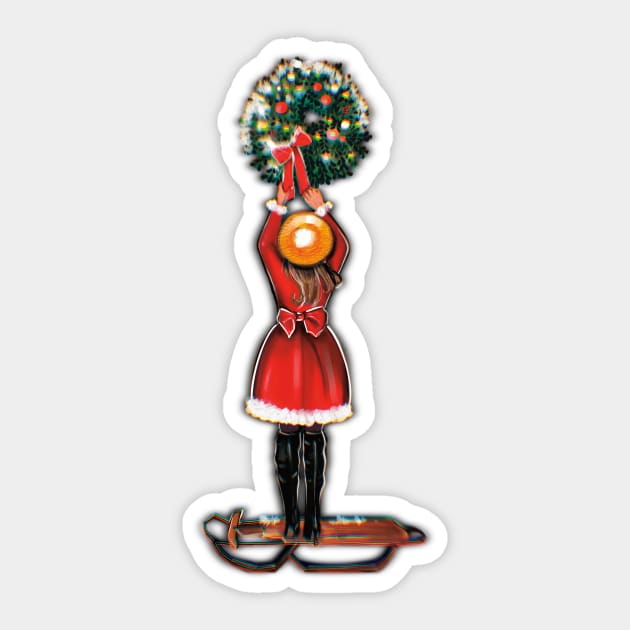 Holiday Decorating Sticker by xsaxsandra